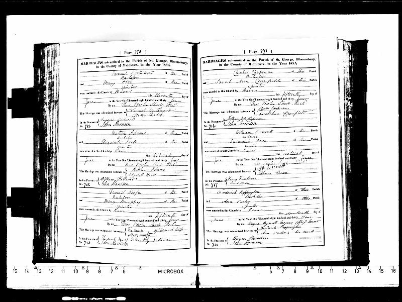 Rippington (Frederick 1810) 1834 Marriage